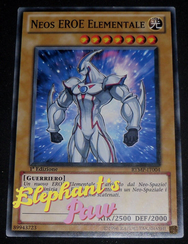 Yugioh neos eroe - neos, elementale