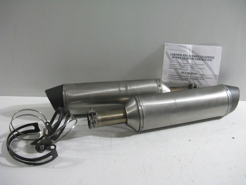 Kit silenziatore scarico moto - kit,