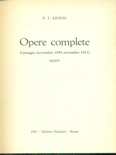 Opere complete vol prima - 34,
