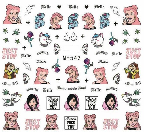 Nail art pegatina logo - nail,