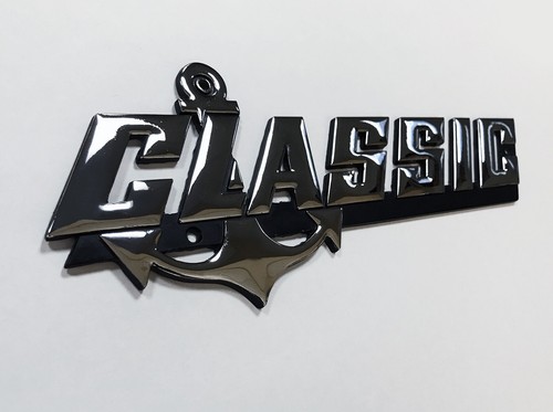 Vintage boat classic with - ,