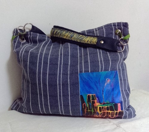 Borsa artigianale fatta mano - borsa,