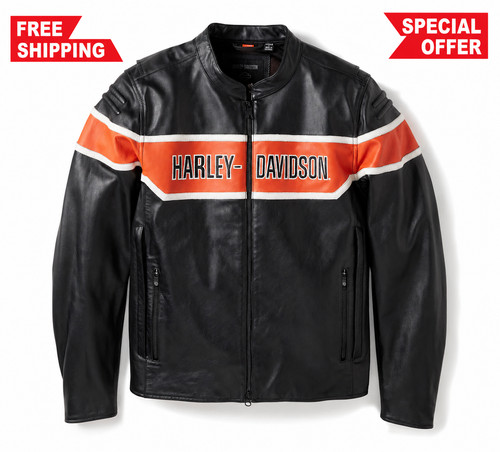 Harley davidson giacca pelle - harley-davidson,