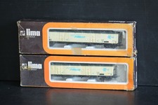 Lima 2x lot Interfrigo Wagon Refrigerator CL SNCF -HO -used