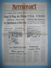 TUTTOSPORT  18/7/1969   oggi il Puy de Dome al Tour