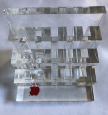 Organizer Porta Penne Ufficio In Plexiglass Apple Vintage Design