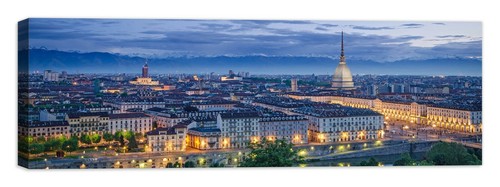 Panorama torino quadro - -,