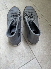 Scarpe Donna All Star Grigie Pelle E All Interno Scamosciate 37,5 Originali