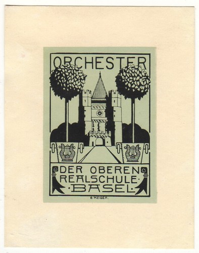 Ernst keiser exlibris für - keiser:,
