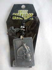 Collana punk gotico teschio