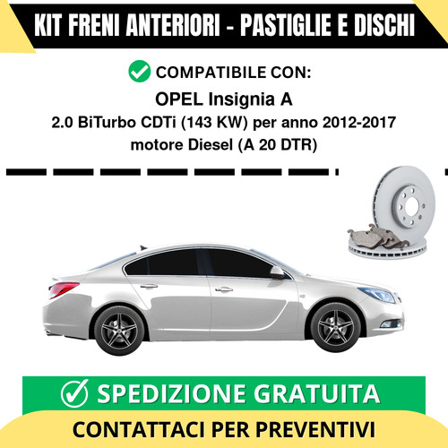 Kit freni anteriori pastiglie - kit, (pastiglie