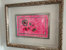 Mario Schifano Tela 20x30Cm