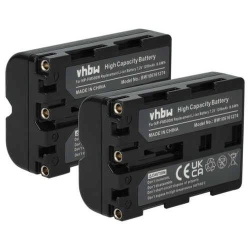 Batteria per sony alpha - 2x,