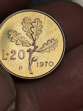 ITALIA Rara Moneta 20 Lire