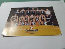 Squadra Basket Torino Grimaldi Sport 1979-80 Pallacanestro Campionato 