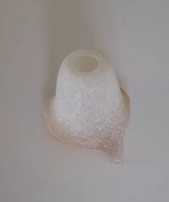 Vetro di ricambio paralume Bianco Ambra lampadario abatjour applique E14 MURANO