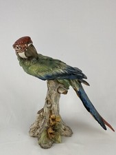 Pappagallo Ara In Porcellana Di Giuseppe Tagliariol Detto Tay, 1915/1986