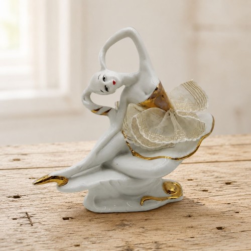 Statuina ballerina porcellana
