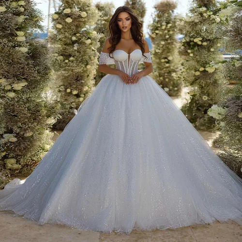 Abito sposa glitterato - abito,