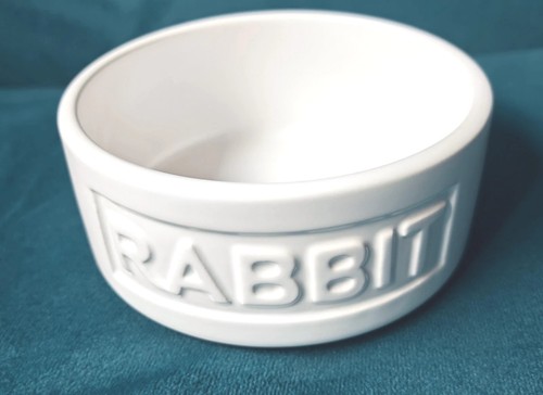 Modern cute rabbit bowl - cute,