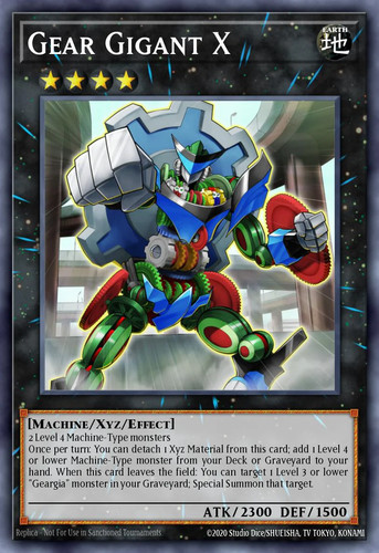 Yugioh ra04 en188 gear - yugioh,