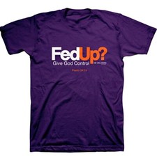 Stufo? T-shirt cristiana uomo