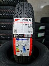 Treno completo 4 pneumatici estivi 135/80/13 70T RIKEN ROAD gomme nuove DOT New