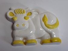 Vecchia formella mucca - formella, lene