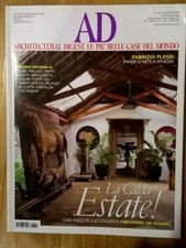 Rivista AD - Architectural Digest  n°339 AGOSTO 2009*