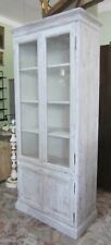 VETRINA RUSTICA COUNTRY VINTAGE CUCINA SHABBY SPAZZOLATO DISPENSA LIBRERIA