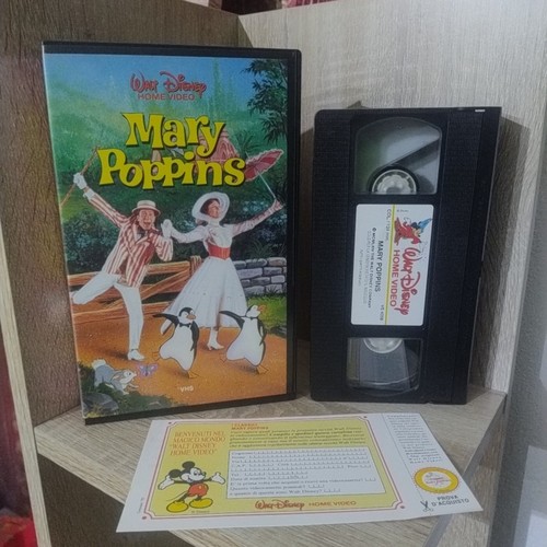 Vhs mary poppins walt - poppins,