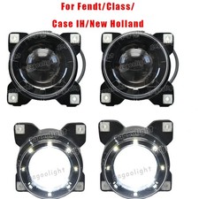 4pz Luci da Lavoro LED Rotonde