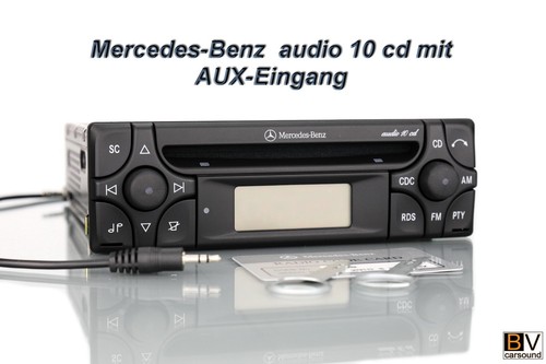 Radio mercedes audio aux - 10,
