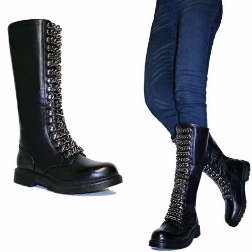 Scarpe donna stivali anfibi - scarpe,