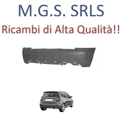 Paraurti posteriore con primer - posteriore,