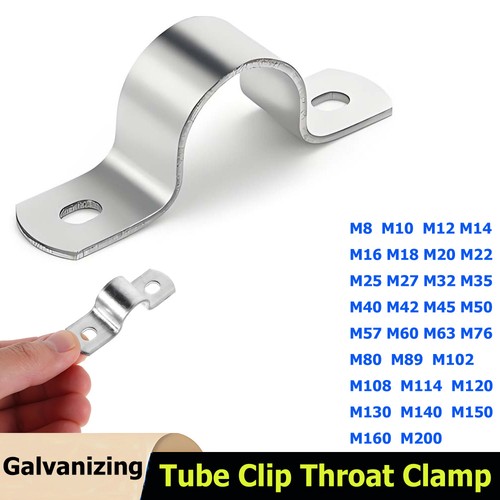 Clip per tubo zincato - ,