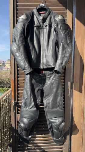 Tuta moto pelle divisibile - tuta,