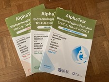 Alpha Test - Biotecnologie e Farmacia TOLC B, TOLC F e TOLC S- Quarta Edizione