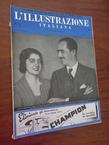 Illustrazione italiana 5 - italiana, n°