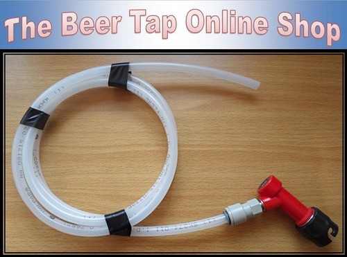Linea tubo birra - birra, con