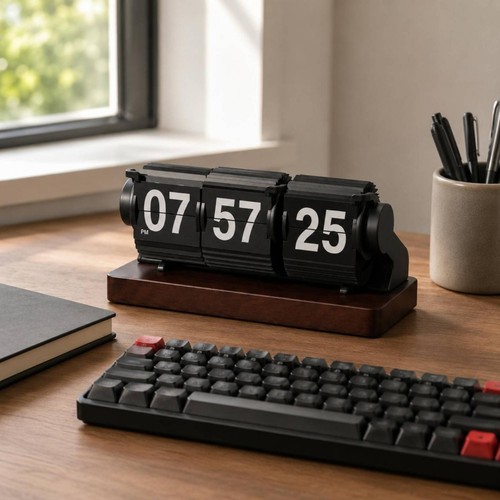 Orologio flip scrivania - da,