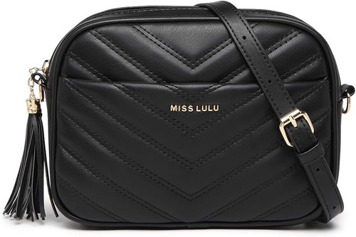 Borsa tracolla donna nero - borsa,