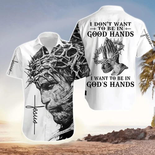 Camicia hawaiana gesù corona - camicia,
