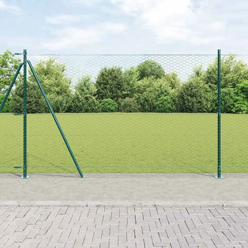 Recinzione esagonale con base