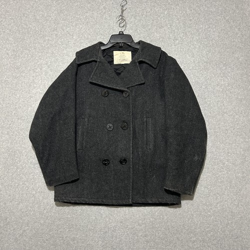 Vintage usn pea coat - coat, uomo