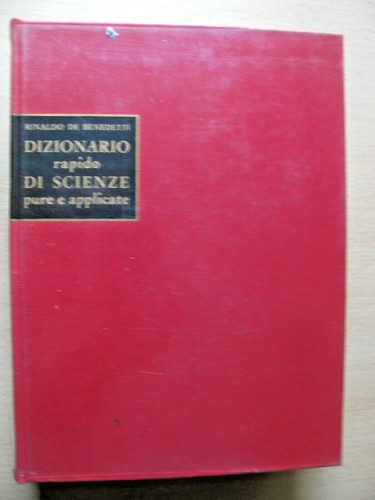 Dizionario rapido scienze - dizionario,