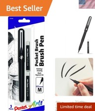 Fine Point Portable Brush Pen