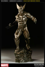Wolverine Cold Cast Bronze Statue - Sideshow Collectibles