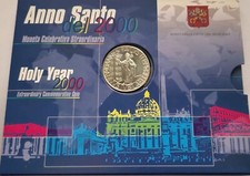 CITTA' DEL VATICANO MONETA 2000 lire - Giubileo anno 2000 -"ANNO SANTO" Argento 