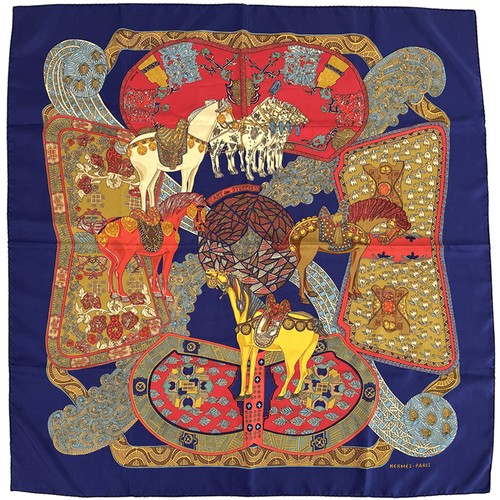 Sciarpa hermes caresse art - caresse, 90